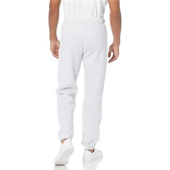 Russell Athletic Men's Dri-Power Closed Bottom Sweatpants (No Pockets), Ash 3X-L - Picture 2 of 4